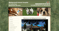 Desktop Screenshot of mattapoisettvet.com